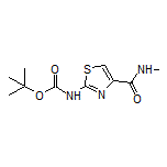2-(Boc-amino)-N-methylthiazole-4-carboxamide