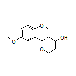 2-(2,5-Dimethoxyphenyl)tetrahydro-2H-pyran-4-ol
