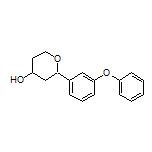 2-(3-Phenoxyphenyl)tetrahydro-2H-pyran-4-ol