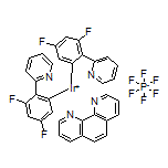 Bis[2-(2,4-difluorophenyl)pyridine][1,10-phenanthroline]iridium(III) Hexafluorophosphate
