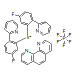 (OC-6-13)-Bis[5-fluoro-2-(2-pyridinyl-κN)phenyl-κC](1,10-phenanthroline-κN1,κN10)iridium Hexafluorophosphate