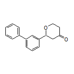 2-(3-Biphenylyl)dihydro-2H-pyran-4(3H)-one