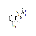 2-Methyl-3-[(trifluoromethyl)sulfonyl]aniline