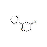 2-Cyclopentyldihydro-2H-pyran-4(3H)-one