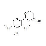 2-(2,3,4-Trimethoxyphenyl)tetrahydro-2H-pyran-4-ol