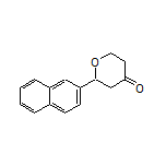 2-(Naphthalen-2-yl)dihydro-2H-pyran-4(3H)-one