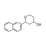 2-(Naphthalen-2-yl)tetrahydro-2H-pyran-4-ol
