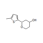 2-(5-Methylthiophen-2-yl)tetrahydro-2H-pyran-4-ol