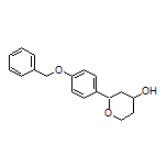 2-[4-(Benzyloxy)phenyl]tetrahydro-2H-pyran-4-ol