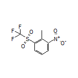 2-Methyl-1-nitro-3-[(trifluoromethyl)sulfonyl]benzene