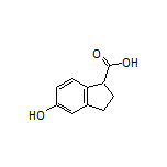 5-Hydroxy-2,3-dihydro-1H-indene-1-carboxylic Acid