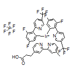Bis[2-(2,4-difluorophenyl)-5-trifluoromethylpyridine][4,4’-methylpropionyl-2,2’-bipyridine]iridium Hexafluorophosphate