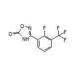 3-[2-Fluoro-3-(trifluoromethyl)phenyl]-1,2,4-oxadiazol-5(4H)-one