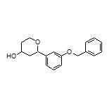 2-[3-(Benzyloxy)phenyl]tetrahydro-2H-pyran-4-ol