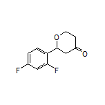 2-(2,4-Difluorophenyl)dihydro-2H-pyran-4(3H)-one