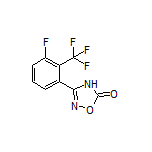 3-[3-Fluoro-2-(trifluoromethyl)phenyl]-1,2,4-oxadiazol-5(4H)-one