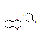 2-(Quinoxalin-2-yl)dihydro-2H-pyran-4(3H)-one