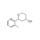 2-(3-Methylpyridin-2-yl)tetrahydro-2H-pyran-4-ol