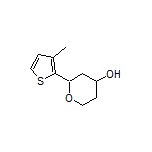2-(3-Methylthiophen-2-yl)tetrahydro-2H-pyran-4-ol