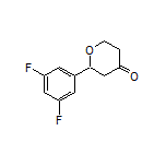 2-(3,5-Difluorophenyl)dihydro-2H-pyran-4(3H)-one