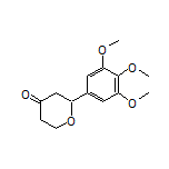 2-(3,4,5-Trimethoxyphenyl)dihydro-2H-pyran-4(3H)-one