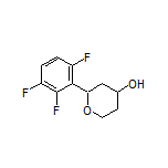 2-(2,3,6-Trifluorophenyl)tetrahydro-2H-pyran-4-ol