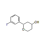 2-(3-Iodophenyl)tetrahydro-2H-pyran-4-ol