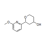2-(6-Methoxypyridin-2-yl)tetrahydro-2H-pyran-4-ol