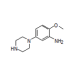 2-Methoxy-5-(piperazin-1-yl)aniline