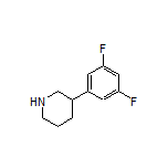 3-(3,5-Difluorophenyl)piperidine