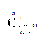 2-(3-Chloro-2-fluorophenyl)tetrahydro-2H-pyran-4-ol