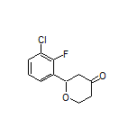 2-(3-Chloro-2-fluorophenyl)dihydro-2H-pyran-4(3H)-one