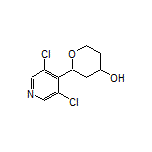 2-(3,5-Dichloropyridin-4-yl)tetrahydro-2H-pyran-4-ol