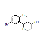 2-(5-Bromo-2-methoxyphenyl)tetrahydro-2H-pyran-4-ol