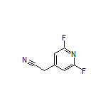 2-(2,6-Difluoro-4-pyridyl)acetonitrile