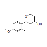 2-(4-Methoxy-2-methylphenyl)tetrahydro-2H-pyran-4-ol