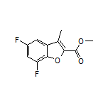 Methyl 5,7-Difluoro-3-methylbenzofuran-2-carboxylate