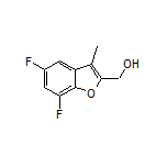 (5,7-Difluoro-3-methylbenzofuran-2-yl)methanol