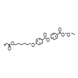 4-[(Ethoxymethoxy)carbonyl]phenyl 4-[[6-(Acryloyloxy)hexyl]oxy]benzoate