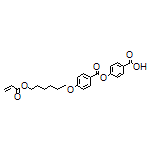 4-[[4-[[6-(Acryloyloxy)hexyl]oxy]benzoyl]oxy]benzoic Acid