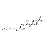 4-(Methoxycarbonyl)phenyl 4-(Hexyloxy)benzoate