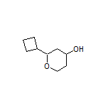 2-Cyclobutyltetrahydro-2H-pyran-4-ol