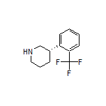 (S)-3-[2-(Trifluoromethyl)phenyl]piperidine