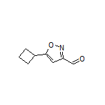 5-Cyclobutylisoxazole-3-carbaldehyde