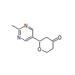 2-(2-Methylpyrimidin-5-yl)dihydro-2H-pyran-4(3H)-one