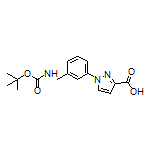 1-[3-[(Boc-amino)methyl]phenyl]-1H-pyrazole-3-carboxylic Acid