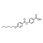 4-[[4-(Hexyloxy)benzoyl]oxy]benzoic Acid