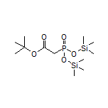 tert-Butyl 2-[Bis[(trimethylsilyl)oxy]phosphoryl]acetate