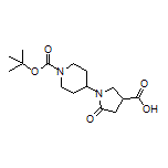 1-(1-Boc-4-piperidyl)-5-oxopyrrolidine-3-carboxylic Acid