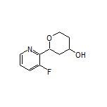 2-(3-Fluoropyridin-2-yl)tetrahydro-2H-pyran-4-ol